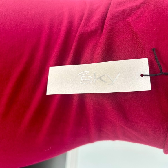 Sky Braided Halter Top with Gold and Jewel Embellishments Size L - Picture 4 of 4